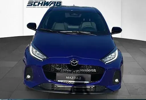 Neu Mazda 2 Homura-Line 116 PS (85 kW) 2025 Blau Kleinwagen