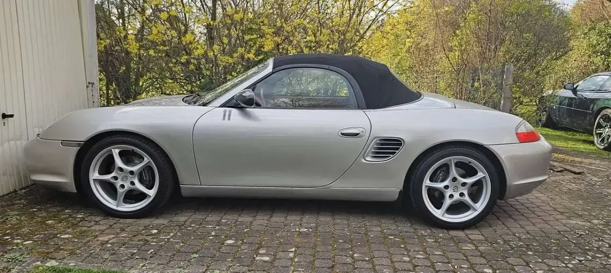 Gebraucht Porsche Boxster 228 PS (167 kW) 2004 Silber Cabrio