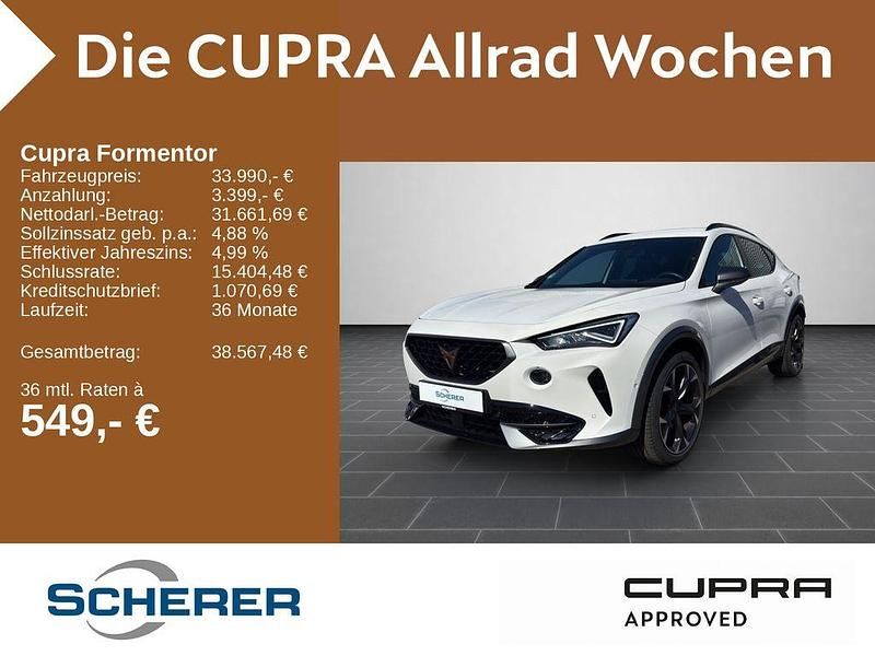 Weiß Gebraucht 2024 Cupra Formentor VZ SUV | 33.990 € (Superpreis) - Bild 1/4
