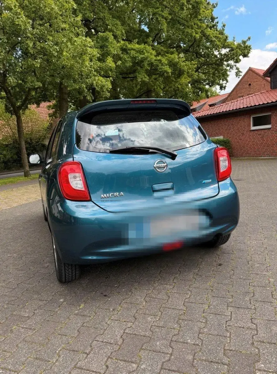 Gebraucht Nissan Micra Acenta 80 PS (58 kW) 2013 Blau Kleinwagen