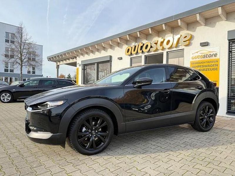 Jet black (metallic) Gebraucht 2022 Mazda CX-30 Homura-Line SUV | 26.900 € (Fairer Preis) - Bild 1/4
