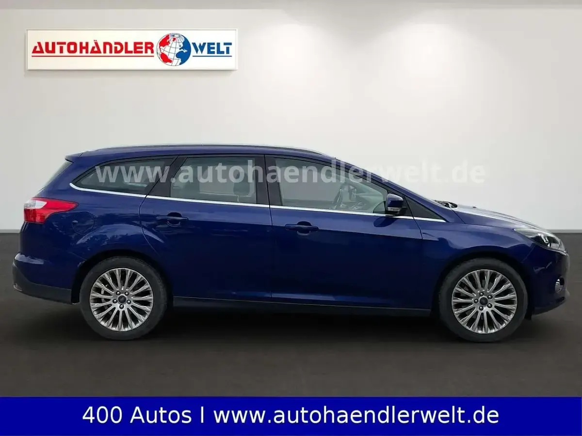 Gebraucht Ford Focus Titanium 150 PS (110 kW) 2014 Blau Kombi
