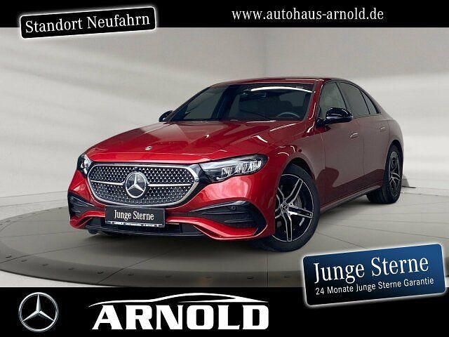 Rot Gebraucht 2024 Mercedes E220 AMG line Limousine | 56.950 € (Teuer) - Bild 1/4