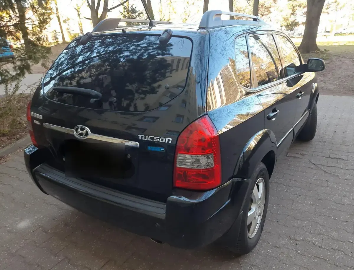 Gebraucht Hyundai Tucson GLS 141 PS (103 kW) 2008 Schwarz SUV