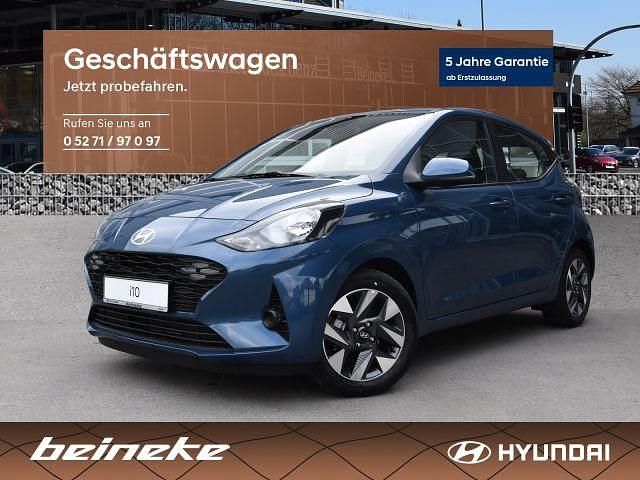 Blau Neu 2025 Hyundai i10 Trend Kleinwagen | 19.950 € (Etwas zu teuer) - Bild 1/4