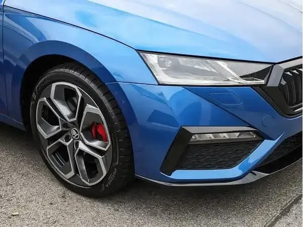 Gebraucht Skoda Octavia RS 245 PS (180 kW) 2022 Raceblau metallic Kombi