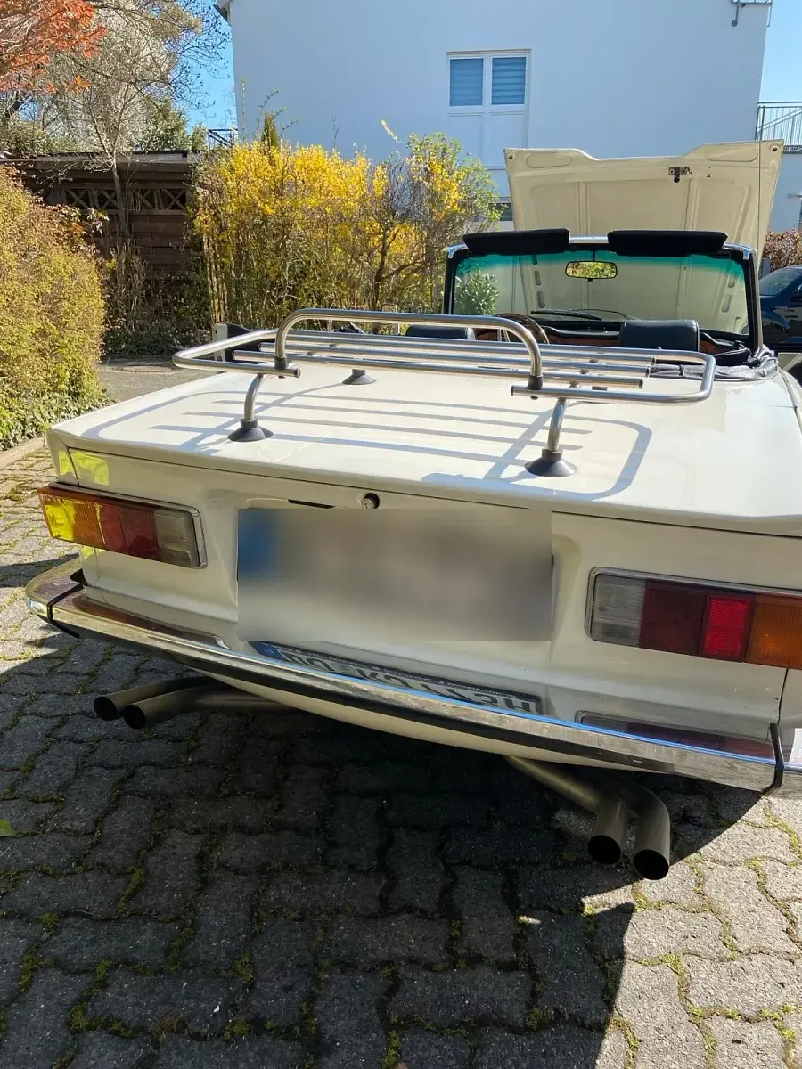 Gebraucht Triumph TR6 96 PS (70 kW) 1973 Weiß Cabrio