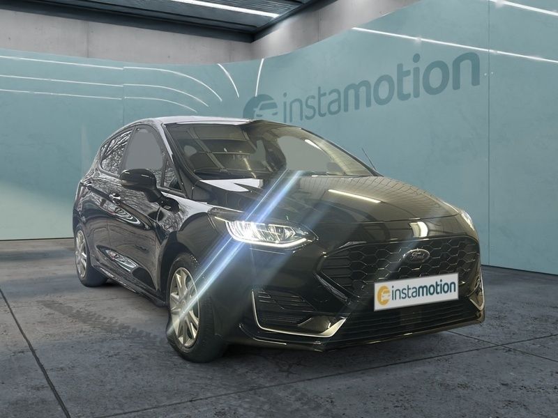Schwarz Gebraucht 2022 Ford Fiesta ST-Line Kleinwagen | 22.640 € (Teuer) - Bild 1/3