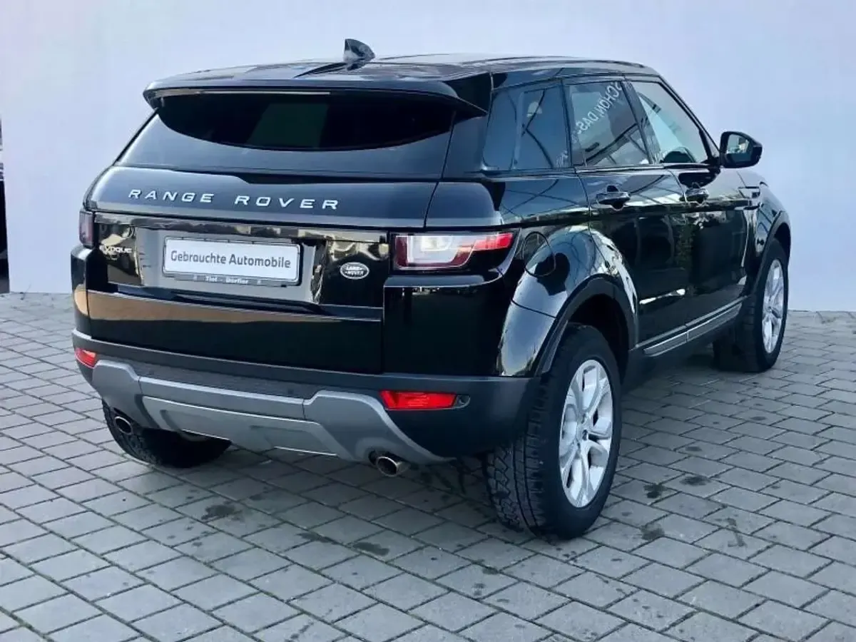 Gebraucht Land Rover Range Rover evoque SE Dynamic 150 PS (110 kW) 2016 Schwarz SUV