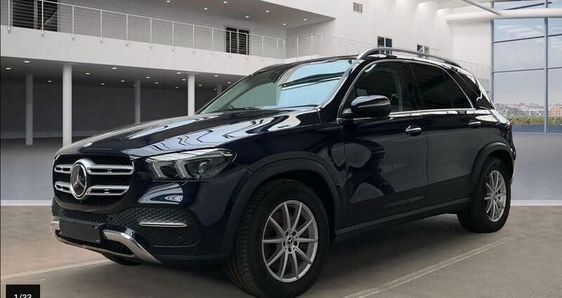 Blau Gebraucht 2022 Mercedes GLE350e SUV | 47.980 € (Superpreis) - Bild 1/3