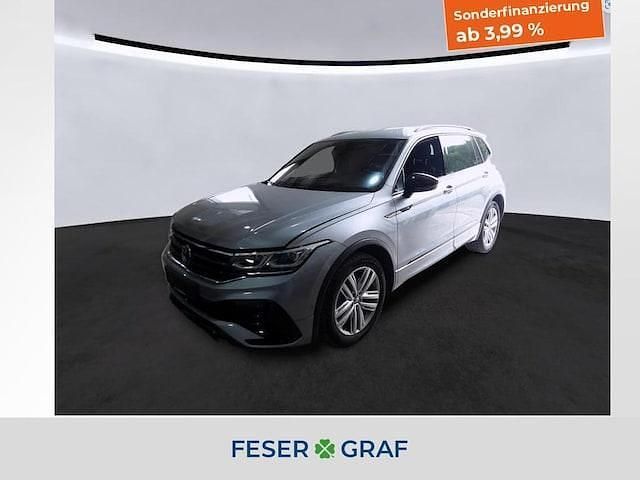 Pyrit silber metallic Gebraucht 2022 VW Tiguan Allspace R-line SUV | 37.950 € (Fairer Preis) - Bild 1/4