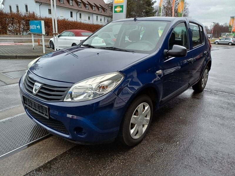 Gebraucht Dacia Sandero Ambiance 75 PS (55 kW) 2009 Blau Kleinwagen