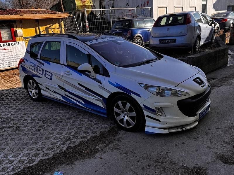 Gebraucht Peugeot 308 SW Premium 156 PS (114 kW) 2011 Schwarz Kombi