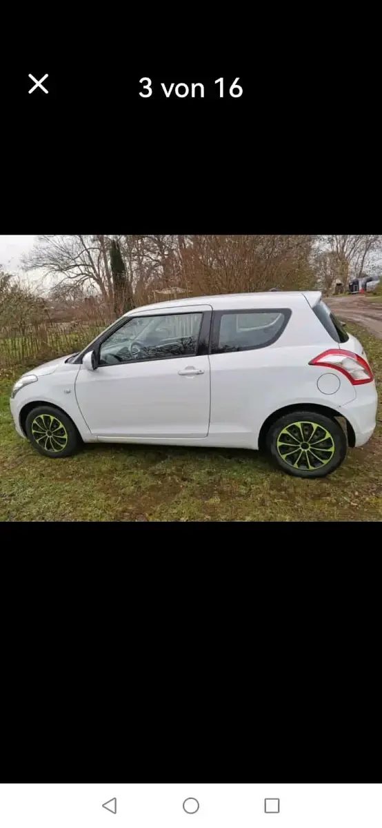Usata Suzuki Swift 93 CV (68 kW) 2013 Bianco Utilitaria