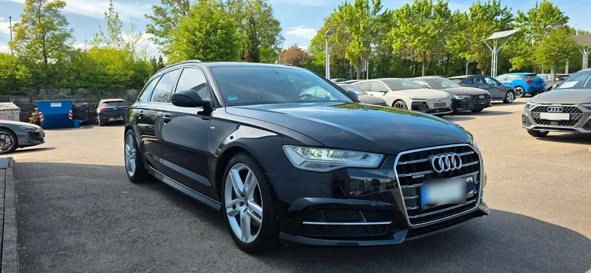 Second-hand Audi A6 Sport 272 CP (200 kW) 2018 Negru Break