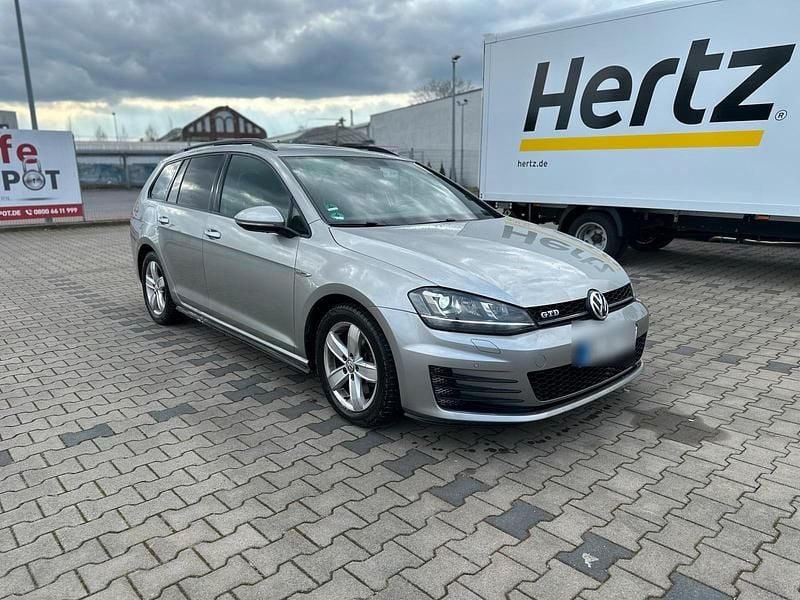 Gebraucht VW Golf VII GTD 184 PS (135 kW) 2016 Silber Kombi