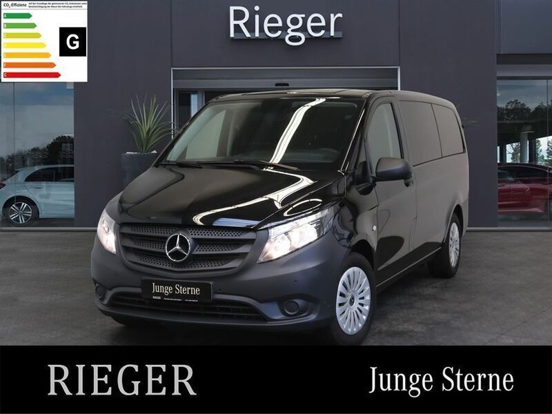 Black metallic Gebraucht 2023 Mercedes Vito Van / Kleinbus | 37.899 € (Etwas zu teuer) - Bild 1/4