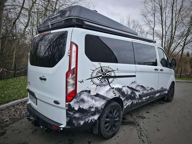 Gebraucht Ford Transit Custom Trend 131 PS (96 kW) 2018 Weiß Kombi