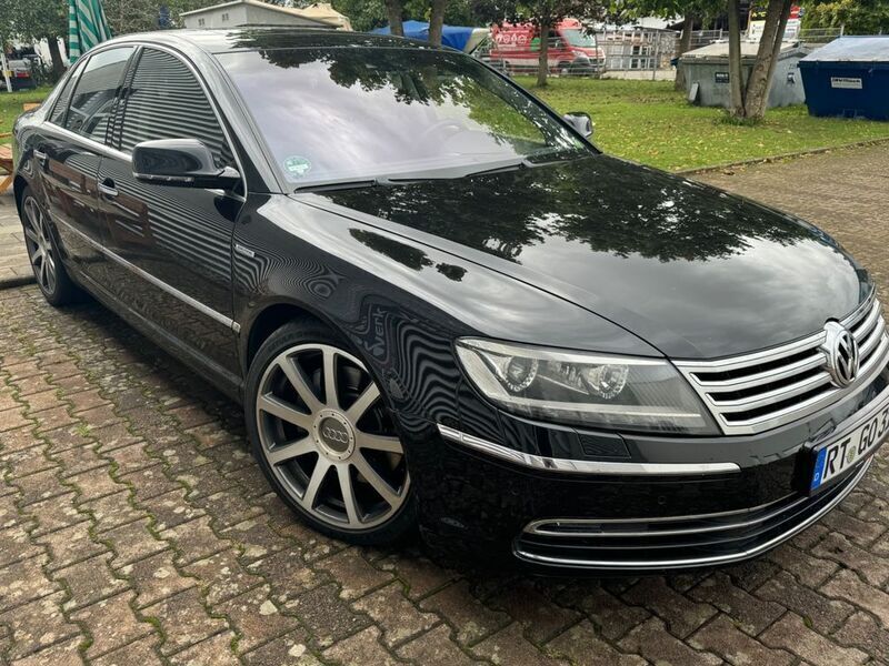 Schwarz Gebraucht 2014 VW Phaeton Limousine | 13.999 € (Fairer Preis) - Bild 1/4
