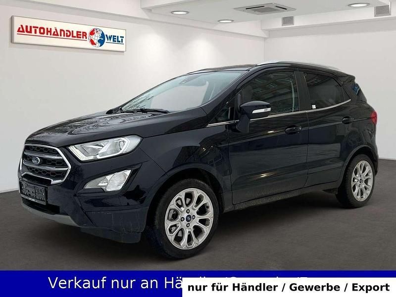 Schwarz Gebraucht 2021 Ford Ecosport Titanium SUV | 12.699 € (Superpreis) - Bild 1/3