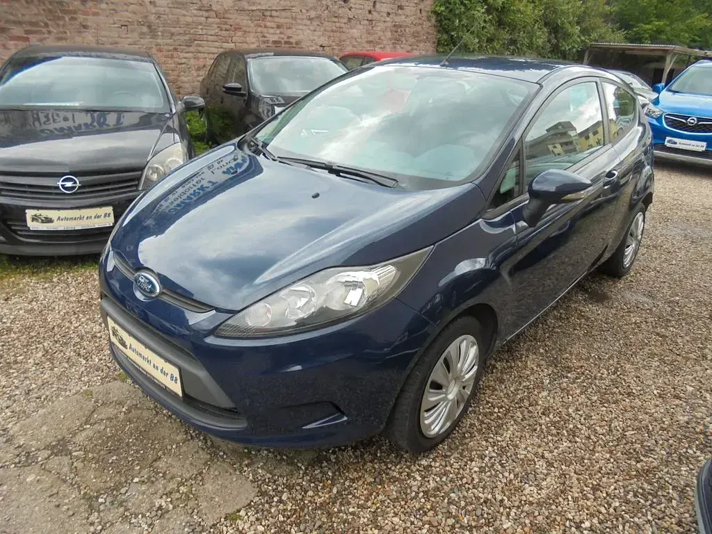 Gebraucht Ford Fiesta Trend 60 PS (44 kW) 2009 Blazerblau Kleinwagen