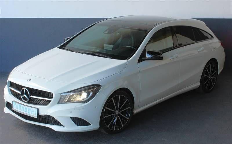 Weiß Gebraucht 2016 Mercedes CLA220 Shooting Brake Night Kombi | 15.990 € (Fairer Preis) - Bild 1/4