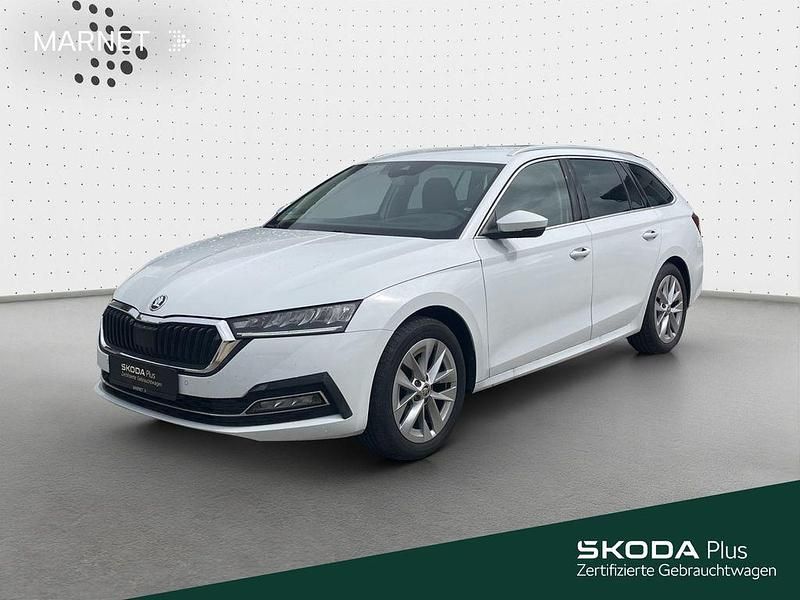 Moonweiß perleffekt/moonweis Gebraucht 2023 Skoda Octavia Style Kombi | 27.690 € (Fairer Preis) - Bild 1/4