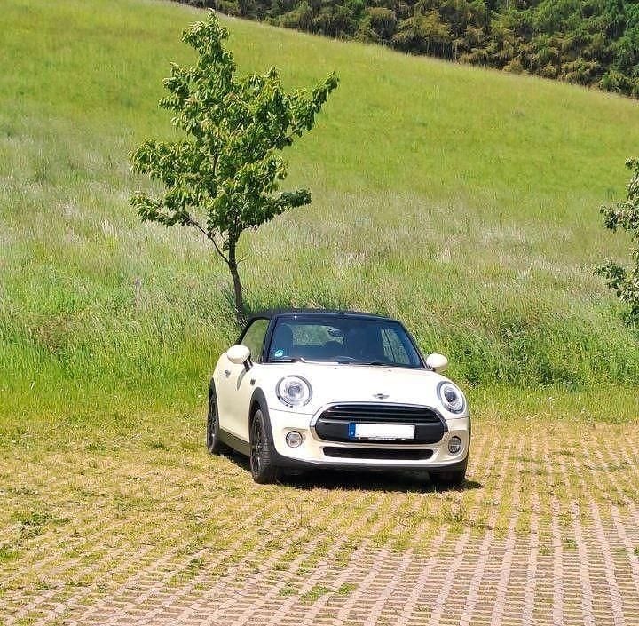 Weiß Gebraucht 2016 Mini One Cabriolet Cabrio | 10.600 € (Fairer Preis) - Bild 1/4
