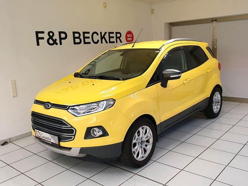 Gebraucht Ford Ecosport Titanium 125 PS (91 kW) 2014 Gelb SUV