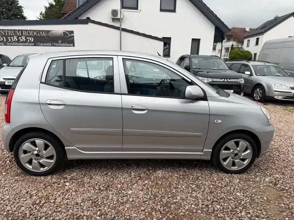 Gebraucht Kia Picanto EX 65 PS (47 kW) 2006 Silber Kleinwagen