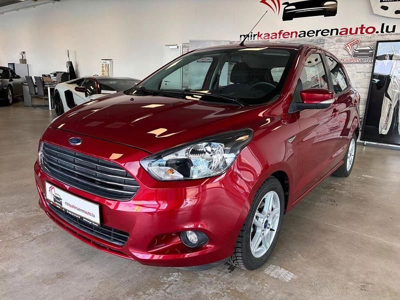 Gebraucht Ford Ka Plus Cool & Sound Edition 86 PS (63 kW) 2017 Rot Kleinwagen