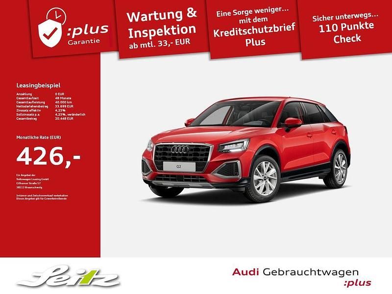 Progressivrot metallic Gebraucht 2024 Audi Q2 Advanced Plus SUV | 33.499 € (Fairer Preis) - Bild 1/3