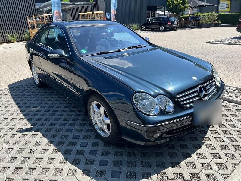 Schwarz Gebraucht 2003 Mercedes CLK200 Coupé | 4.250 € - Bild 1/4