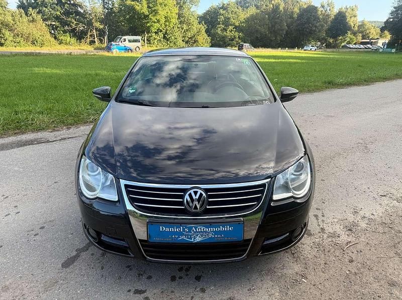Schwarz Gebraucht 2009 VW Eos Cabrio | 3.000 € (Superpreis) - Bild 1/4