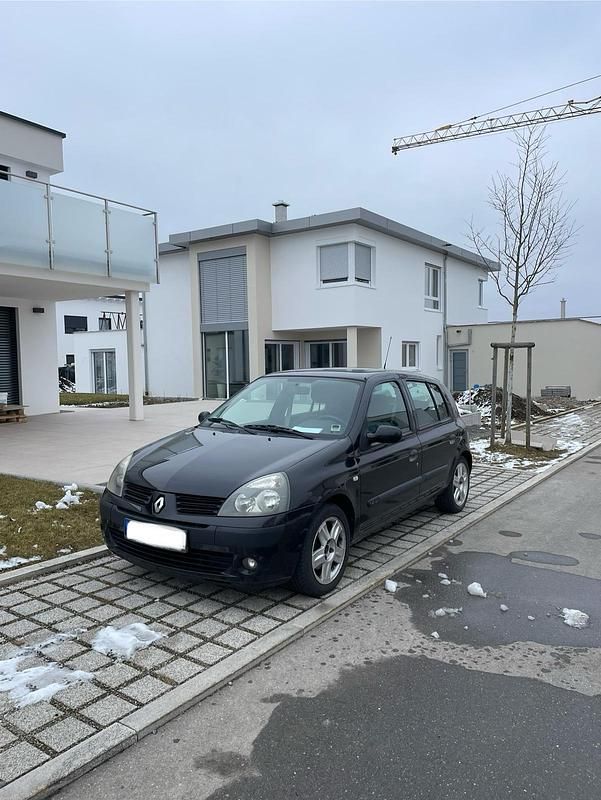 Gebraucht Renault Clio II 72 PS (52 kW) 2005 Schwarz Kleinwagen