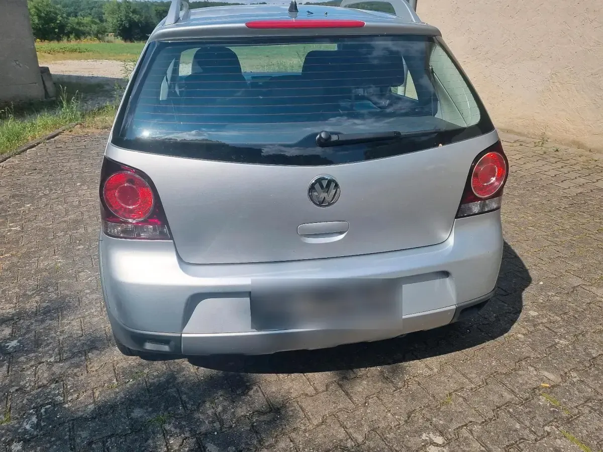 Gebraucht VW Polo Cross 80 PS (58 kW) 2009 Silber Kleinwagen