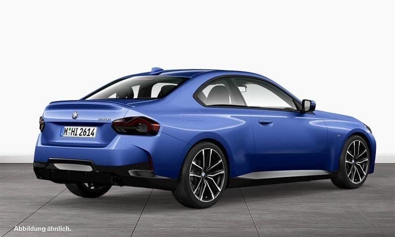 Second-hand BMW 220 Performance 184 CP (135 kW) 2023 Albastru Coupe