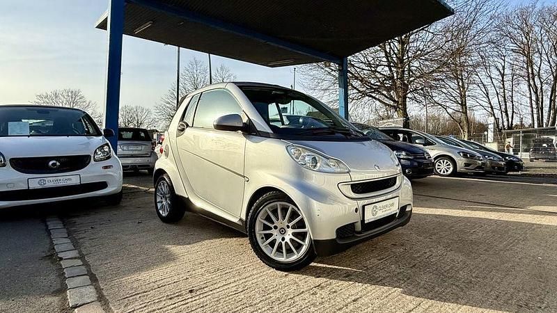 Gebraucht Smart ForTwo Cabrio Passion 71 PS (52 kW) 2009 Silber Cabrio