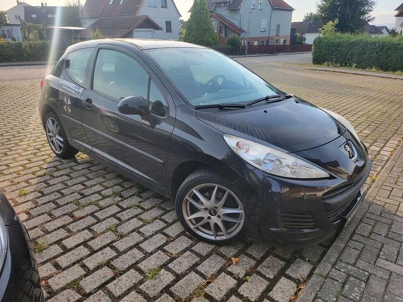 Schwarz Gebraucht 2009 Peugeot 207 Kleinwagen | 900 € (Superpreis) - Bild 1/4