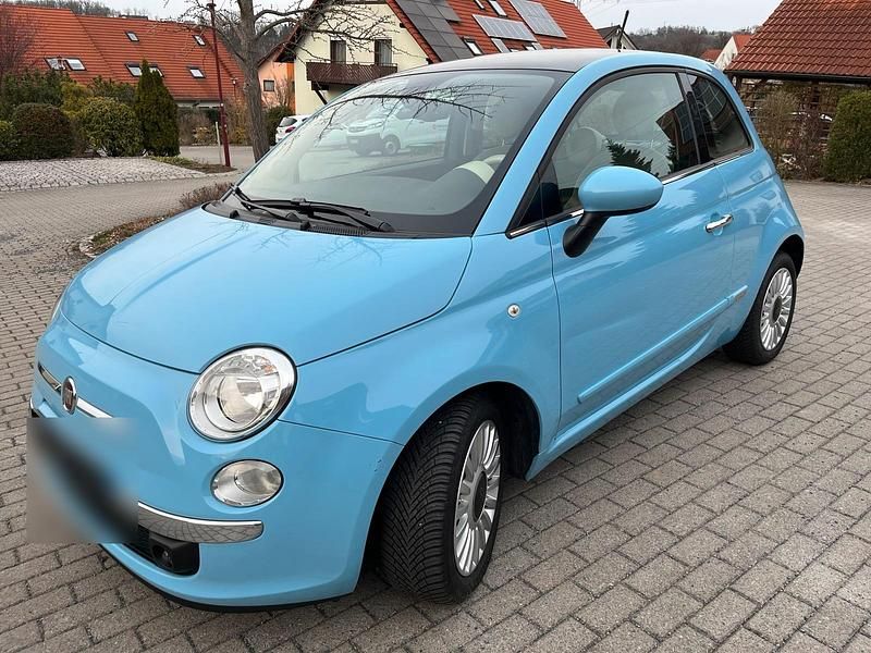 Gebraucht Fiat 500 Lounge 86 PS (63 kW) 2013 Blau Kleinwagen