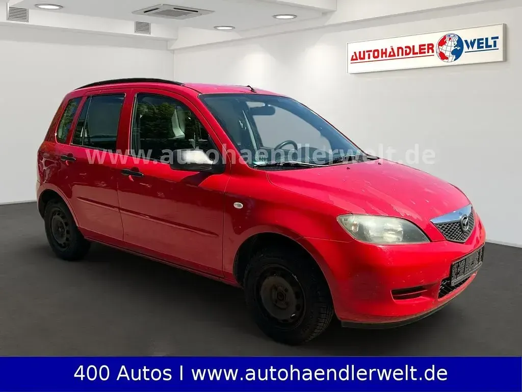 Gebraucht Mazda 2 Comfort 75 PS (55 kW) 2003 Rot Kleinwagen