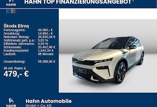 Gebraucht Skoda Elroq First Edition 210 kW (286 PS) 2026 Weiß SUV