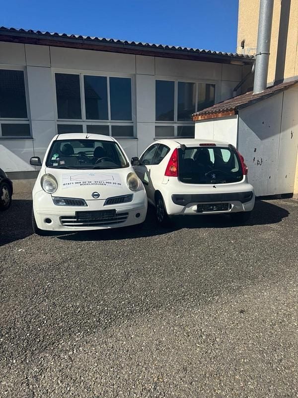 Weiß Gebraucht 2009 Nissan Micra Kleinwagen | 900 € - Bild 1/2