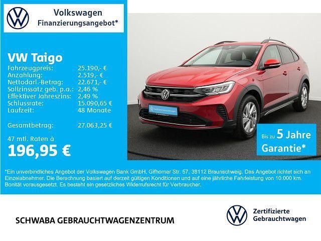 Rot Gebraucht 2024 VW Taigo Life SUV | 25.190 € (Fairer Preis) - Bild 1/4