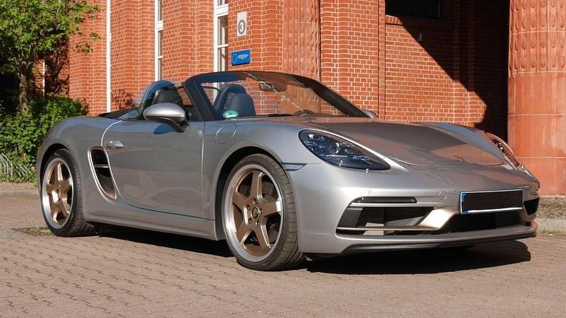 Gebraucht Porsche Boxster 400 PS (294 kW) 2021 Silber Cabrio