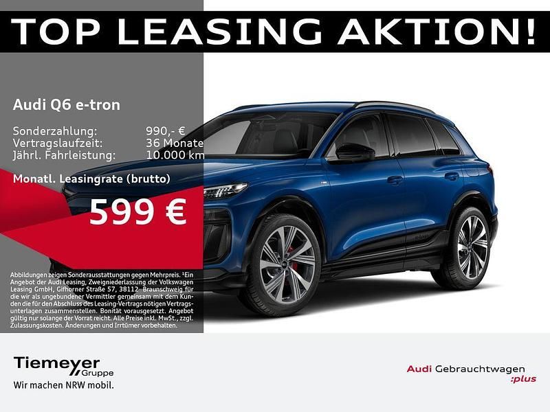 Gebraucht Audi Q6 e-tron S-Line 185 kW (252 PS) 2025 Blau SUV