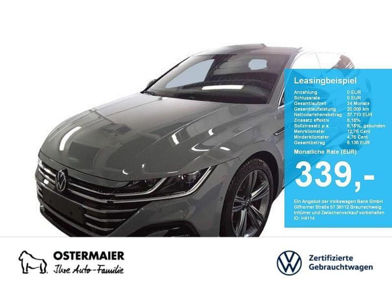 Mondsteingrau Gebraucht 2023 VW Arteon R-line Kombi | 37.710 € (Fairer Preis) - Bild 1/4