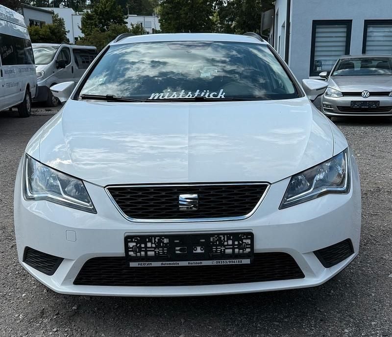 Gebraucht Seat Leon 105 PS (77 kW) 2014 Weiß Kombi
