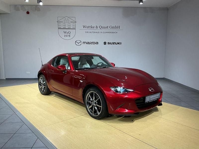 Rot Gebraucht 2021 Mazda MX5 Ad'Vantage Cabrio | 24.990 € (Guter Preis) - Bild 1/4