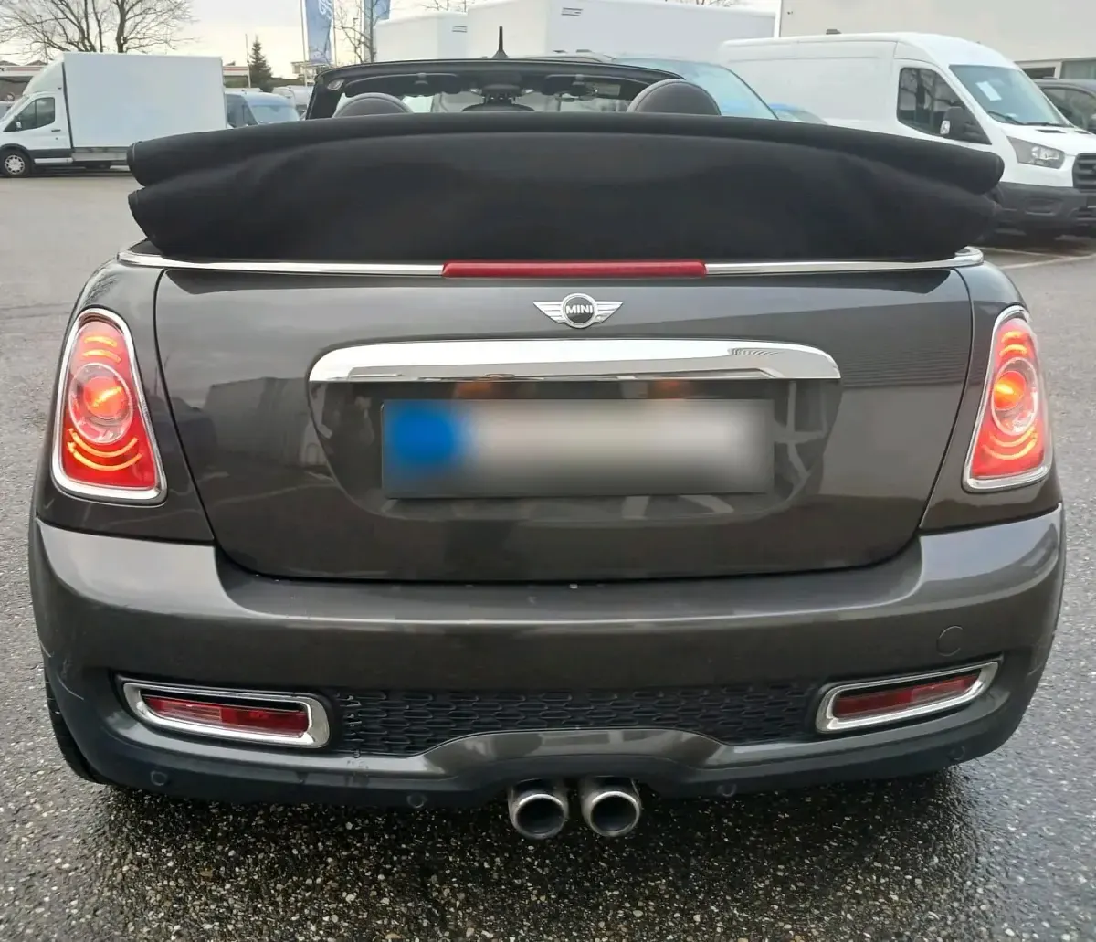 Gebraucht Mini Cooper S Cabriolet 184 PS (135 kW) 2016 Grau Cabrio